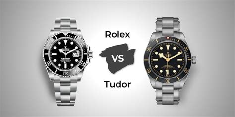 rolex vs tudor models.